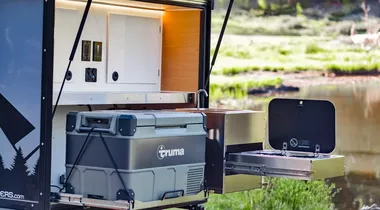 The Galley Kitchen of the Boreas Off Road Camper