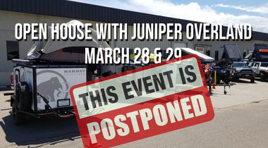 *POSTPONED* Open House with Juniper Overland 