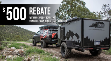 $500 rebate on XT and MXT models