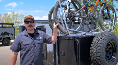 1Up USA Bike Racks on the Boreas