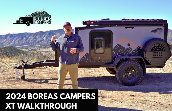 Ultimate walk-through video by Boreas Campers of their 2024 XT off-road trailer