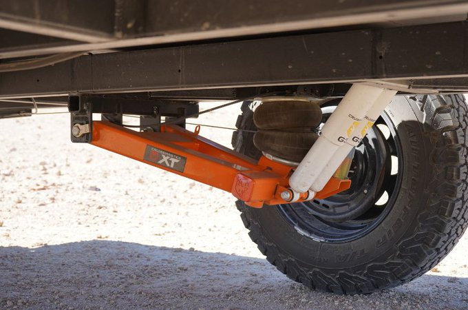 The toughest foundation for an offroad camper trailer or toy hauler